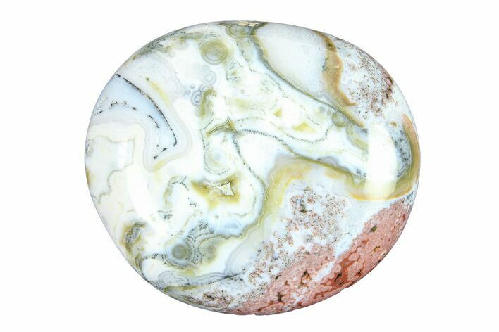 Polished Ocean Jasper Stone - New Deposit #297231